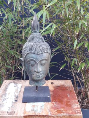 Bronzen boeddha beeld