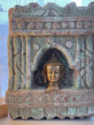 Antieke Zandstenen Tempels in de winkel