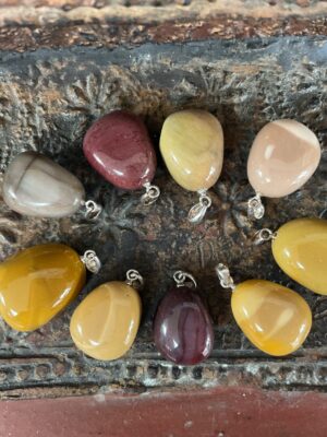 Mookaiet Jaspis hanger