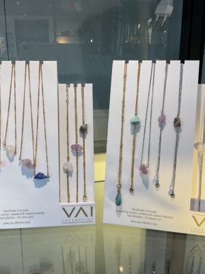 Nieuwe sieraden in de winkel