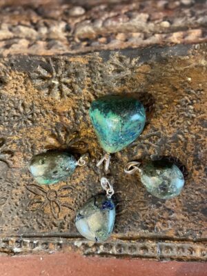 Azuriet-Malachiet hanger